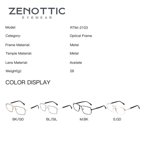 Zenottic Eyeglasses Rowell