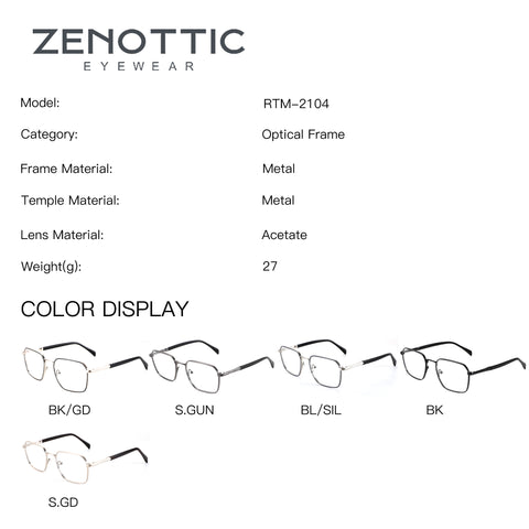Zenottic Eyeglasses Reyna