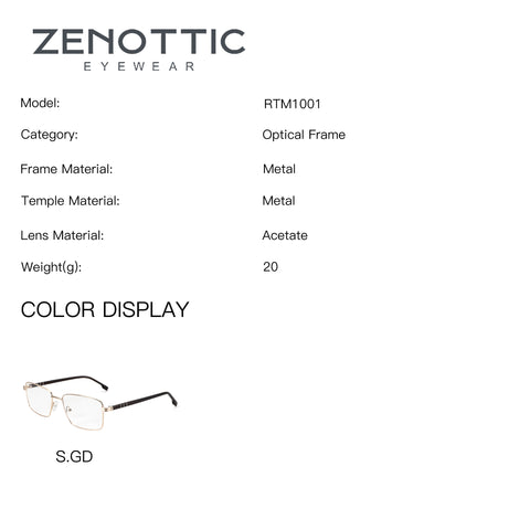 Zenottic Eyeglasses Ritchie