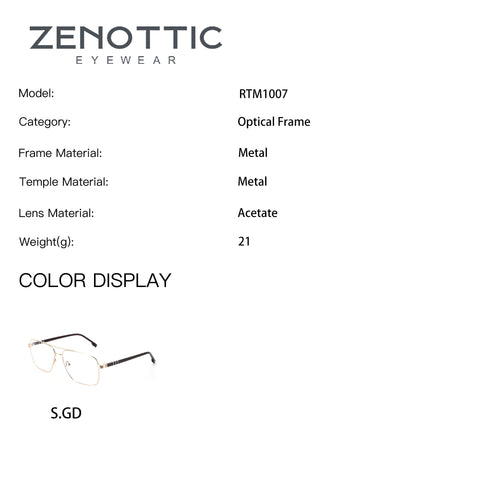 Zenottic Eyeglasses Stern
