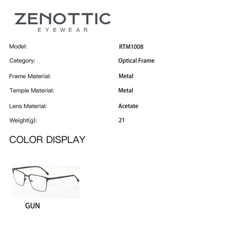 Zenottic Eyeglasses Stoddard