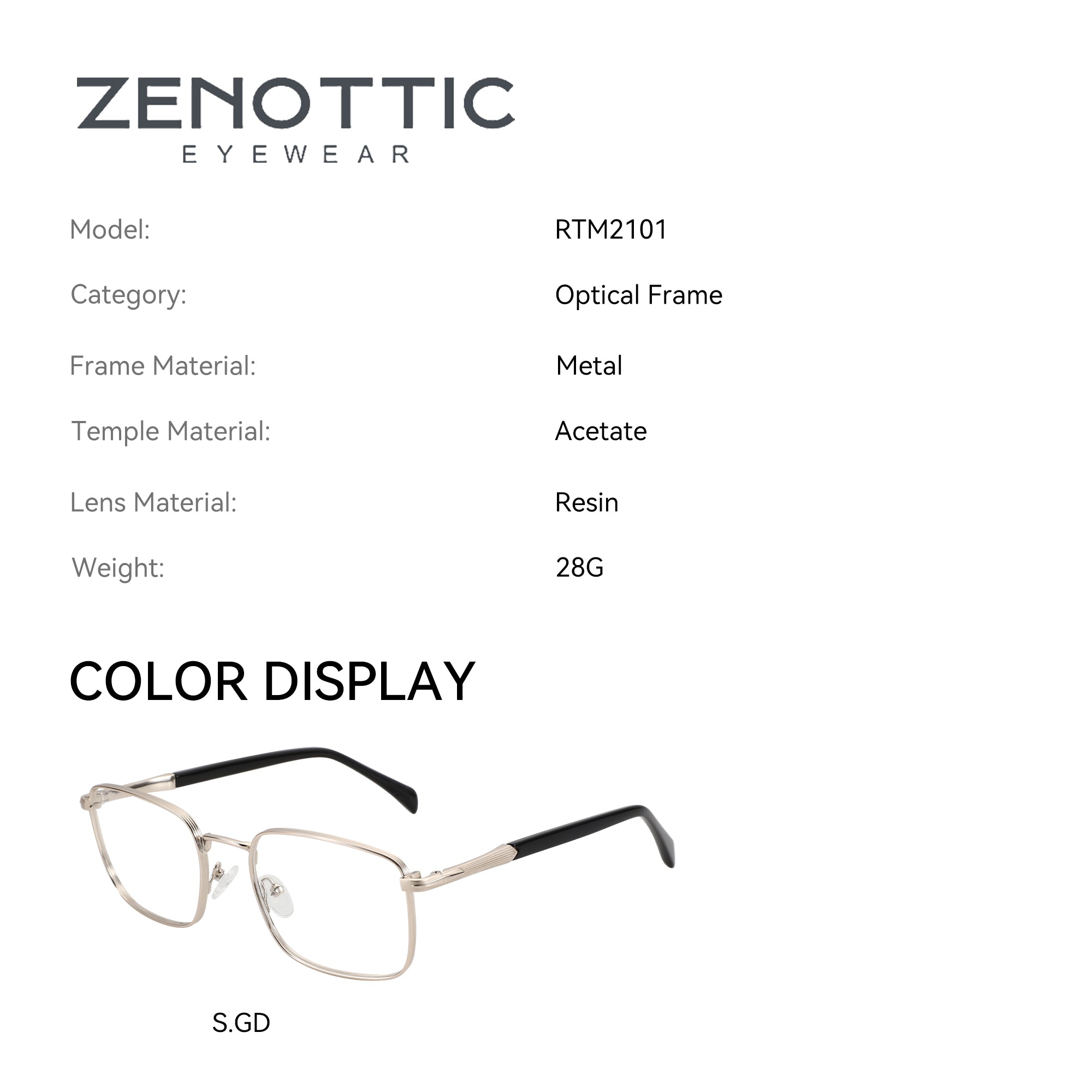 Zenottic Eyeglasses 