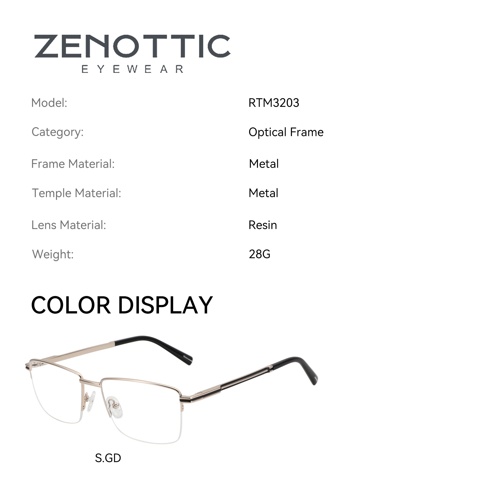 Zenottic Eyeglasses