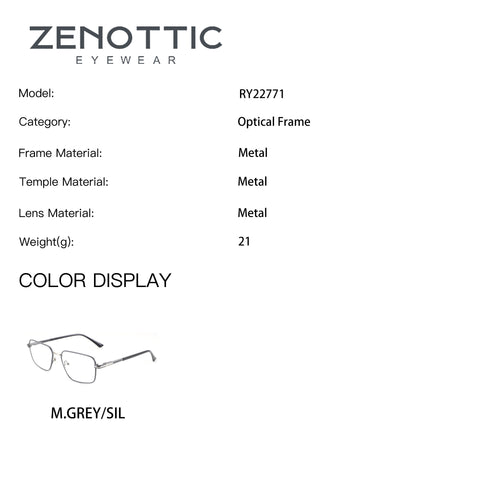 Zenottic Eyeglasses Stoner