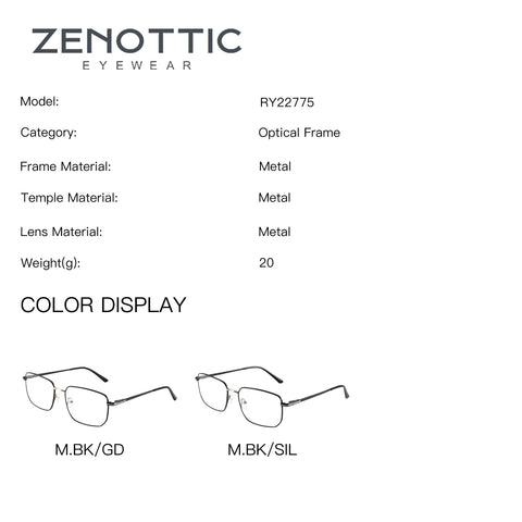 Zenottic Eyeglasses Sumner