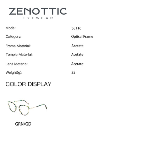 Zenottic Eyeglasses Amelie