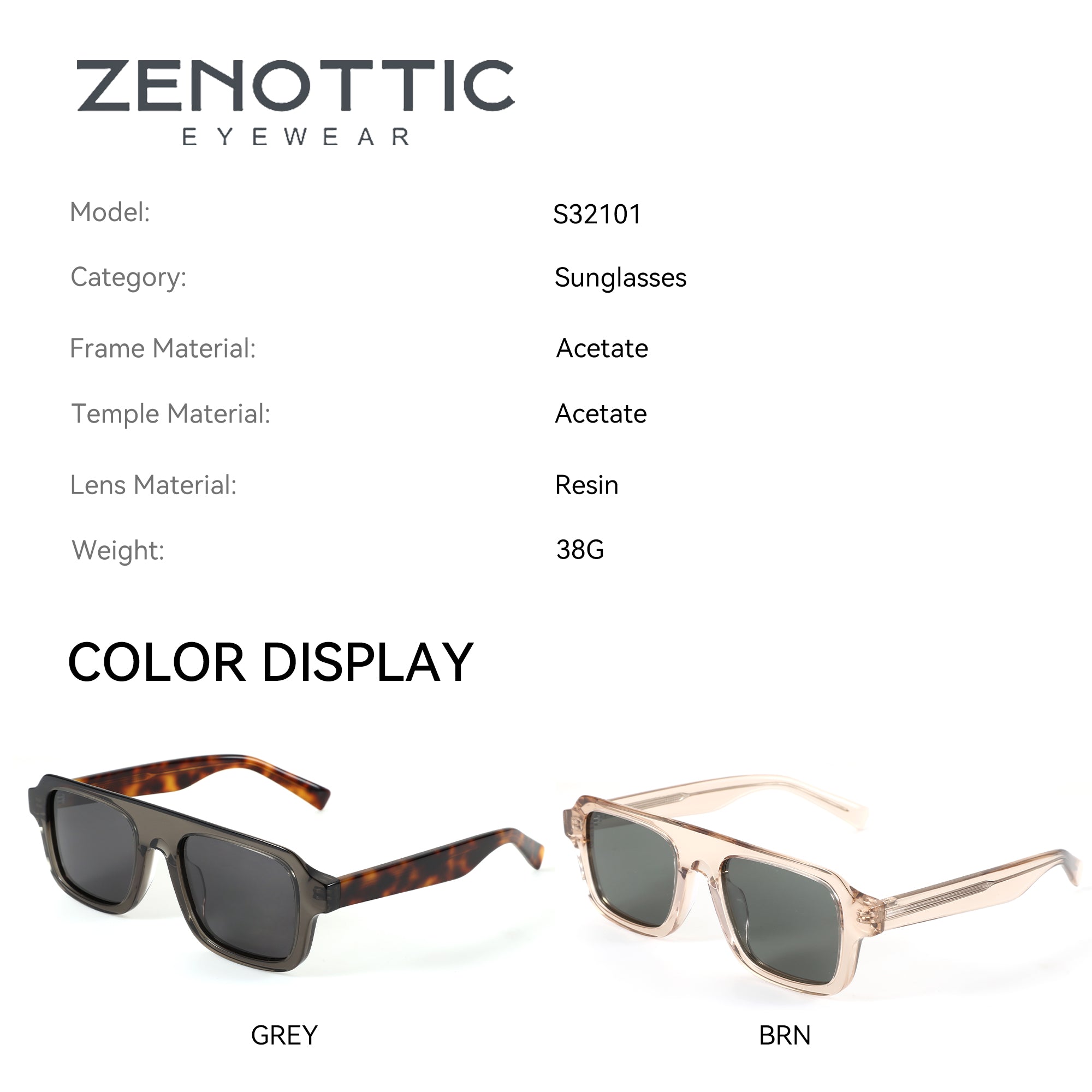 Zenottic Sun Glasses