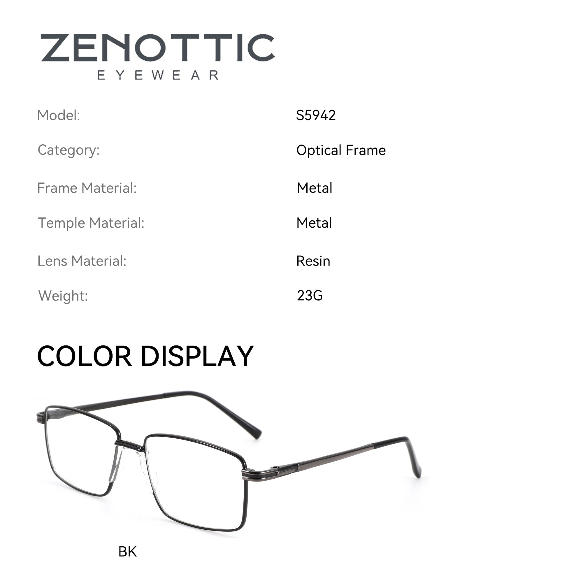 Zenottic Eyeglasses 