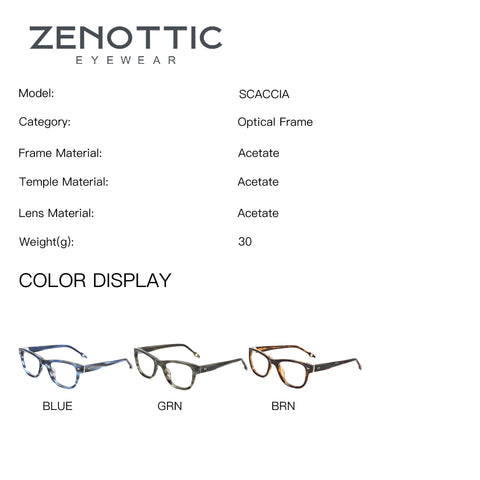 Zenottic Eyeglasses Wright