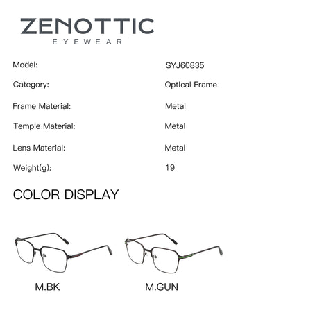 Zenottic Eyeglasses Franklin