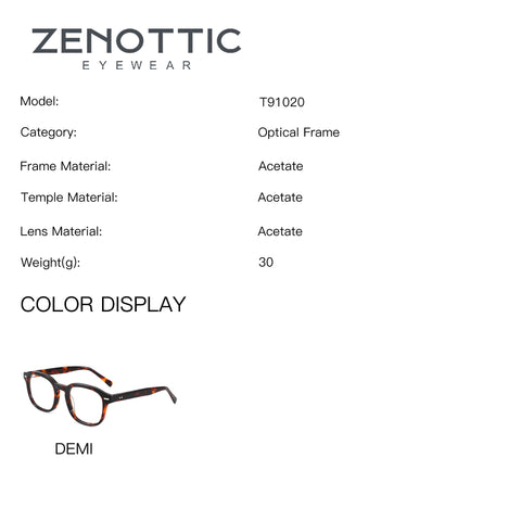 Zenottic Eyeglasses Rylan