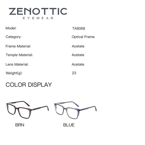 Zenottic Eyeglasses Sinclair