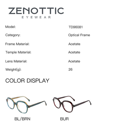 Zenottic Eyeglasses Kori
