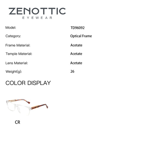 Zenottic Eyeglasses Drew