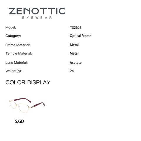 Zenottic Eyeglasses Wynter