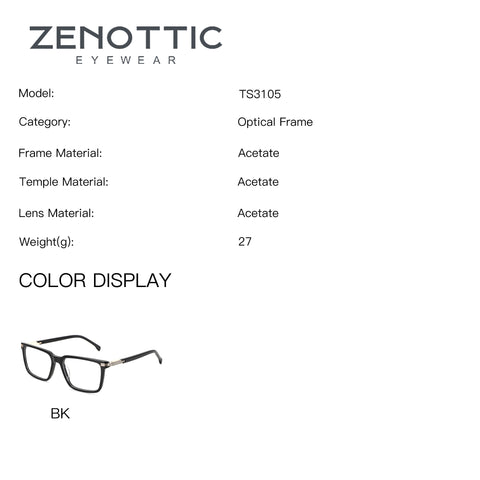 Zenottic Eyeglasses Geoffrey