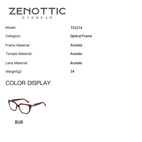 Zenottic Eyeglasses Mira