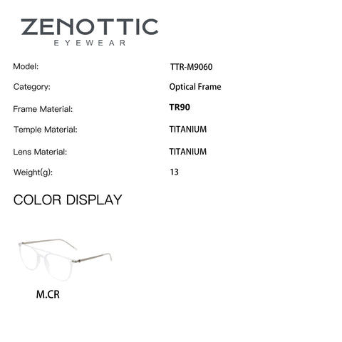 Zenottic Eyeglasses Duncan