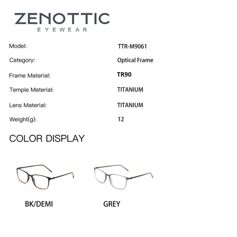 Zenottic Eyeglasses Geoff