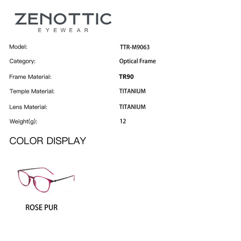 Zenottic Eyeglasses Tori