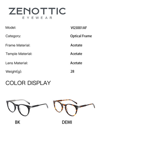 Zenottic Eyeglasses Breac