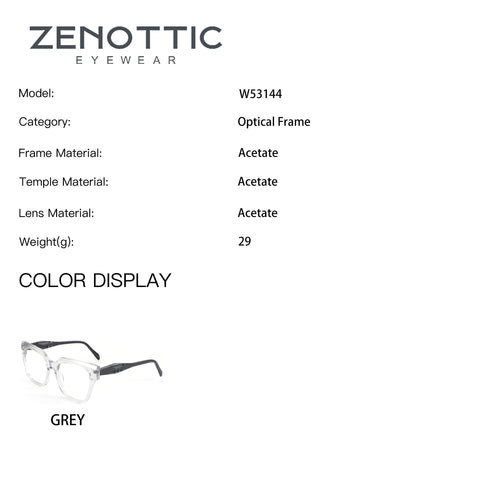 Zenottic Eyeglasses Max