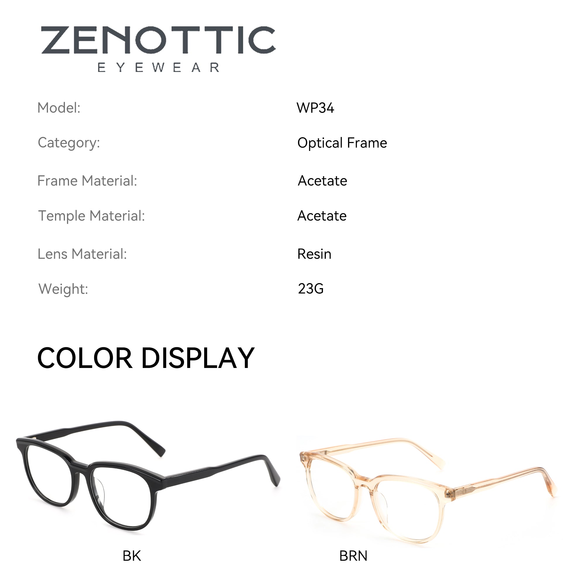 Zenottic Eyeglasses 