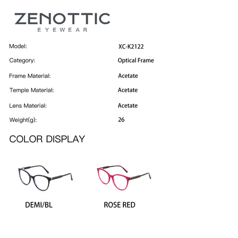Zenottic Eyeglasses Faxon
