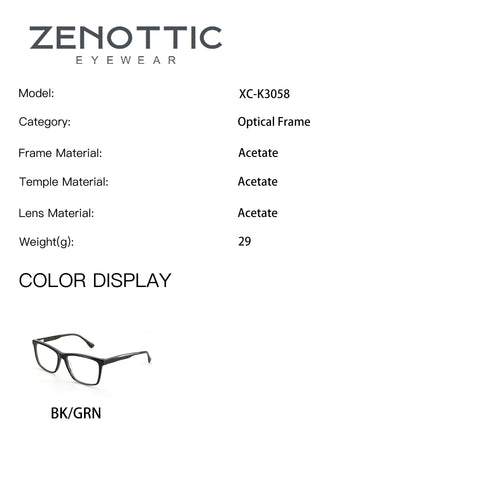 Zenottic Eyeglasses Ezekiel