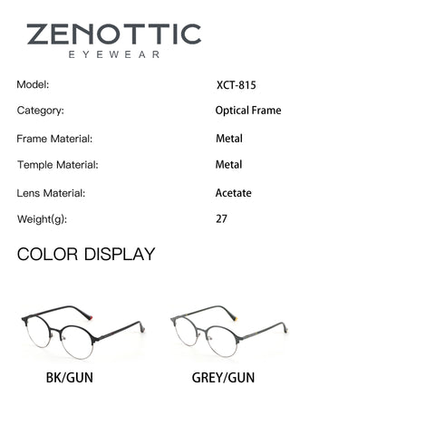 Zenottic Eyeglasses Yakiv