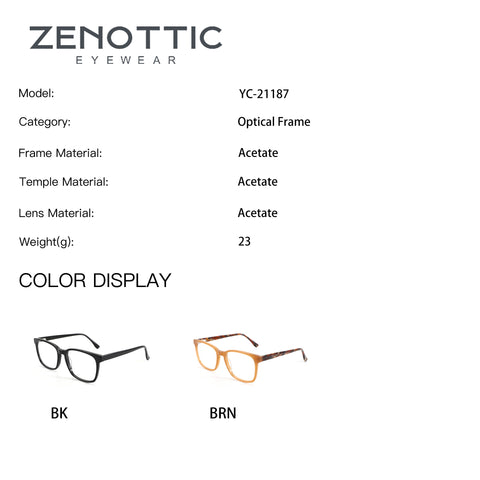 Zenottic Eyeglasses Colbert