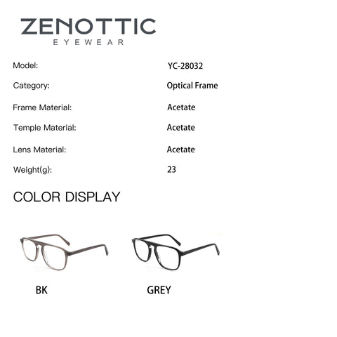 Zenottic Eyeglasses Cornell
