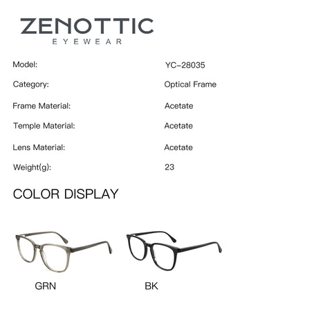 Zenottic Eyeglasses Craig