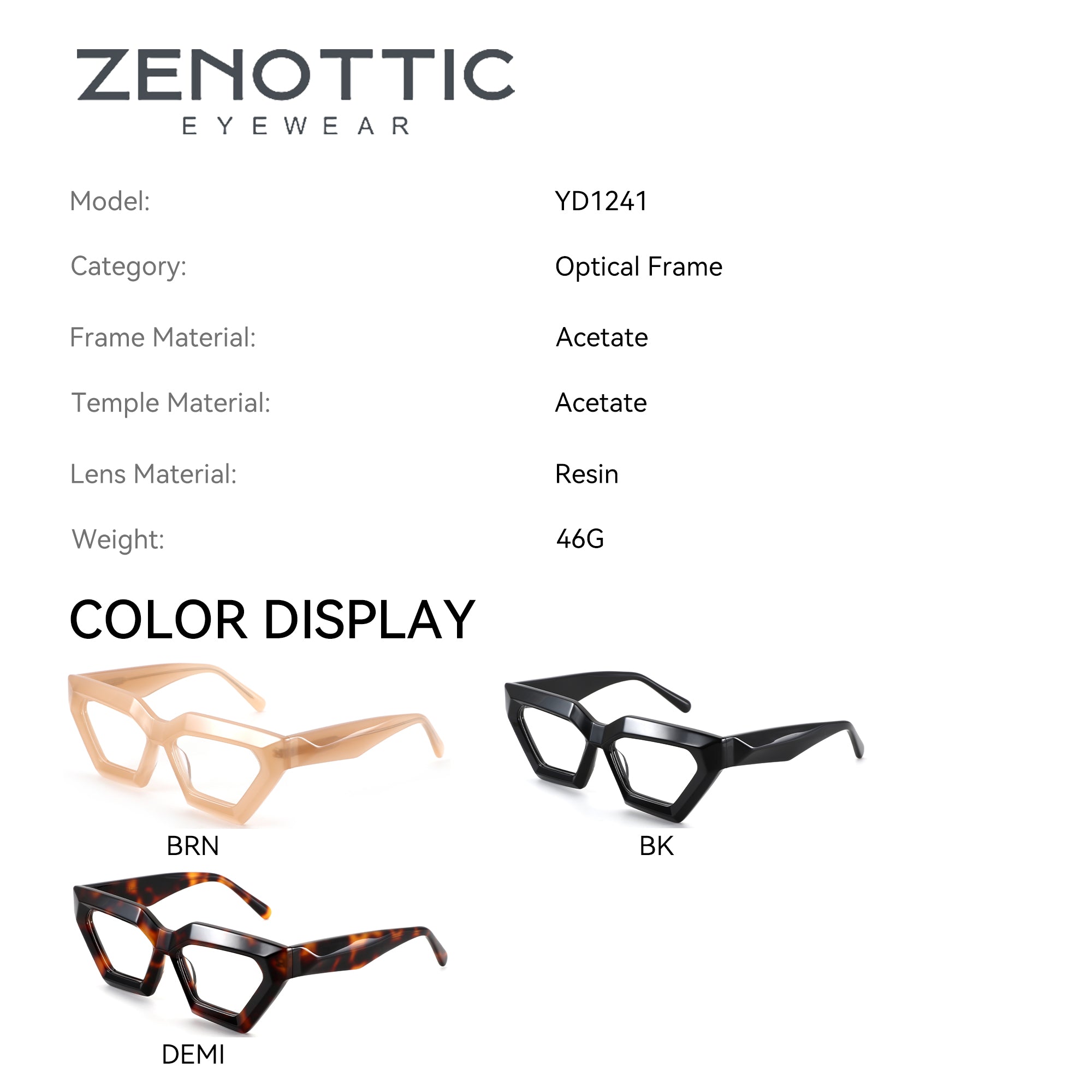 Zenottic Eyeglasses 