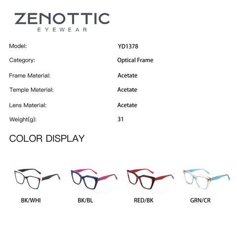 Zenottic Eyeglasses Jennifer