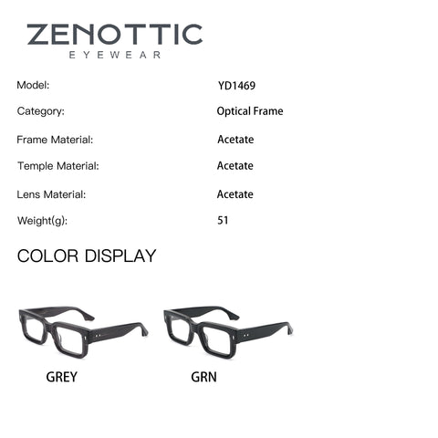 Zenottic Eyeglasses Buck