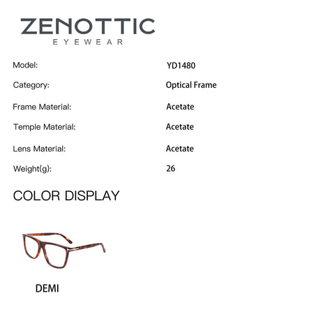 Zenottic Eyeglasses Burke