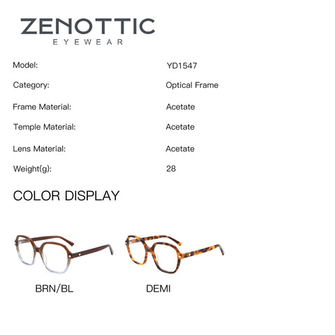 Zenottic Eyeglasses Kenna