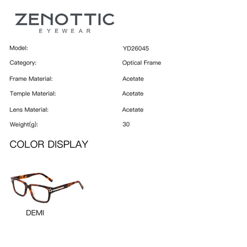 Zenottic Eyeglasses Carr