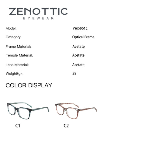 Zenottic Eyeglasses Barton
