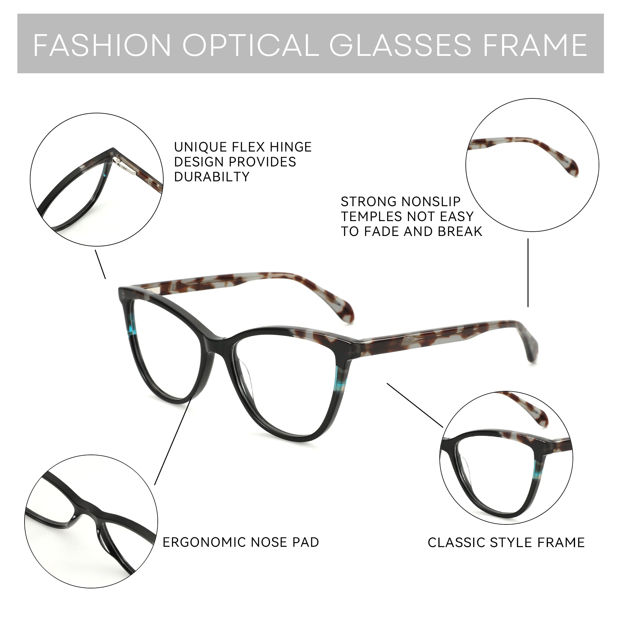 goggles frame design Stephanie Eyeglasses | 1.74 High-Index