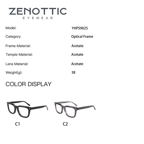 Zenottic Eyeglasses Bartley