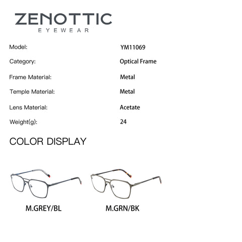 Zenottic Eyeglasses Devin