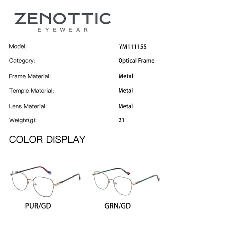 Zenottic Eyeglasses Milan