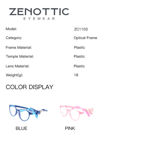 Zenottic Eyeglasses Sheldon