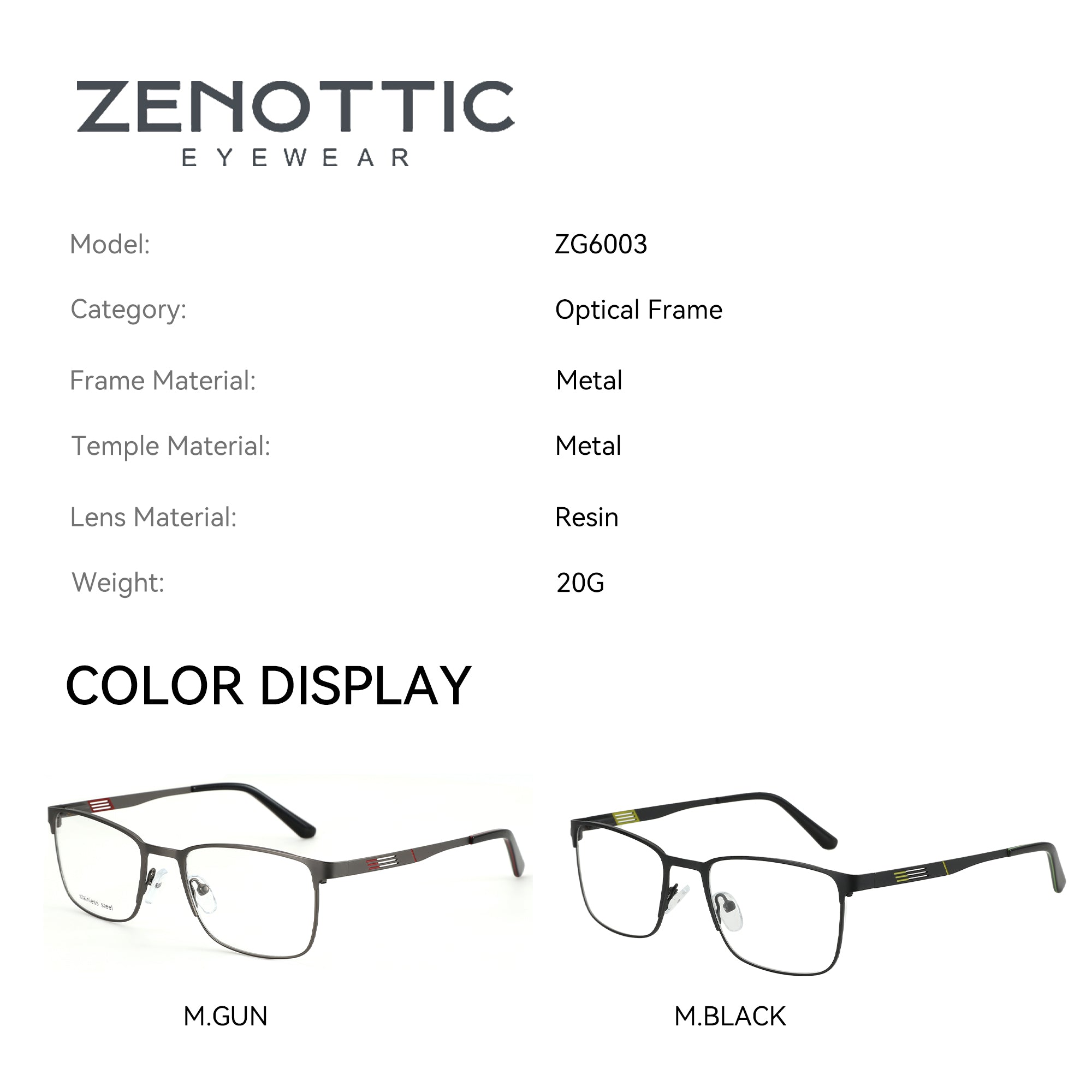 Zenottic Eyeglasses